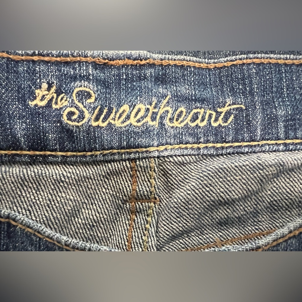Old Navy Women's Flare Jeans - Classic Blue - Picture 3 of 4